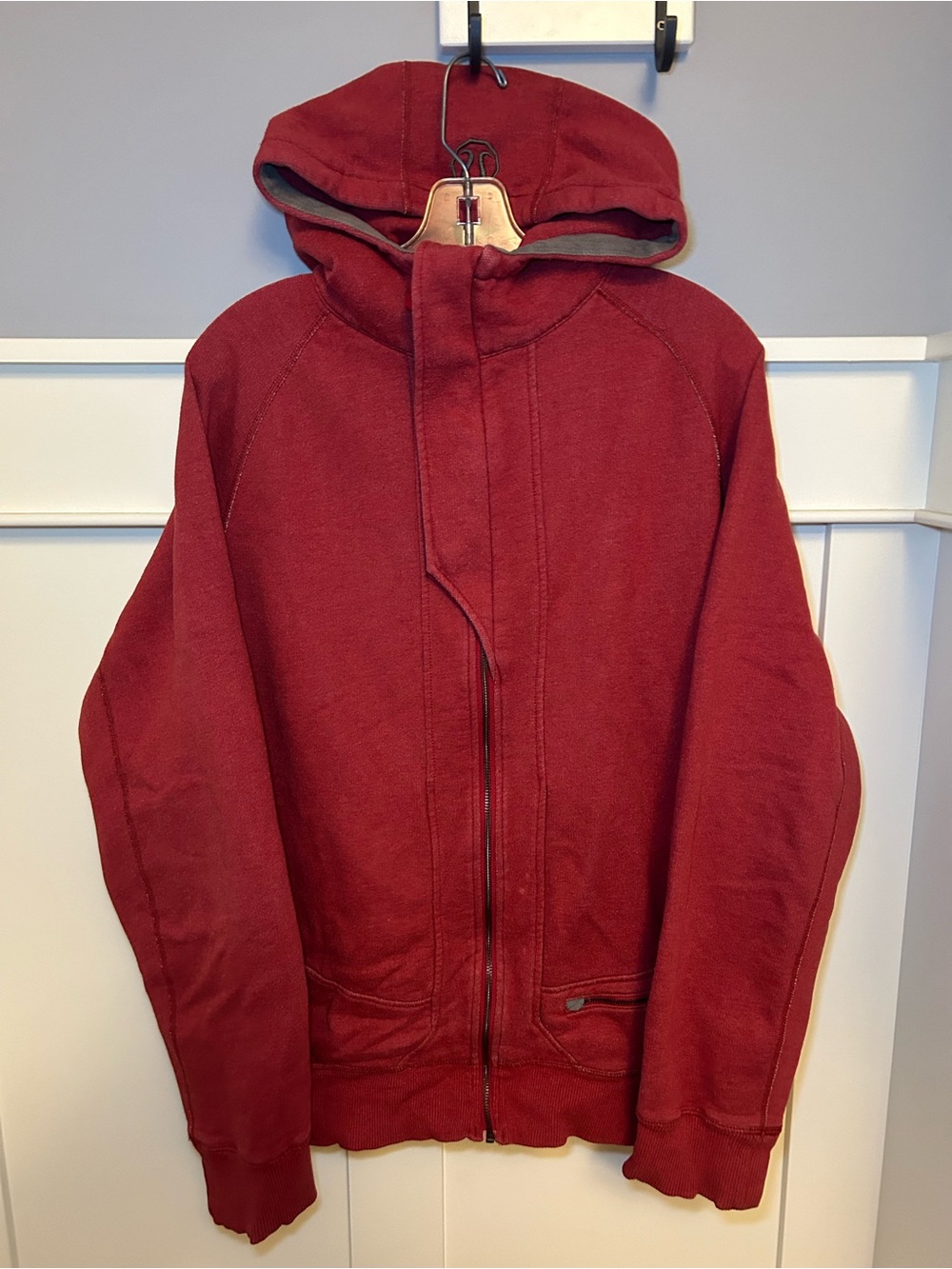 Vintage Lululemon scuba high neck zip-up hoodie